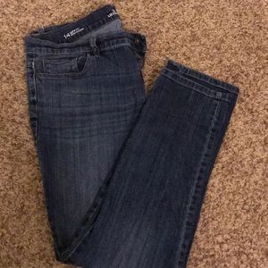 Size 14 City Fit Skinny Boyfriend Jeans